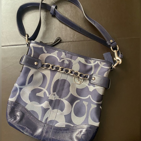 COACH Classic Monogram Hobo Crossbody - Picture 1 of 3
